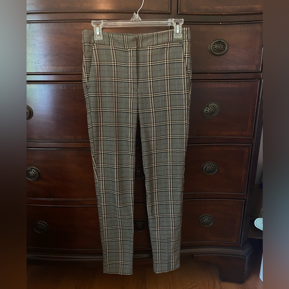 Zara plaid pants